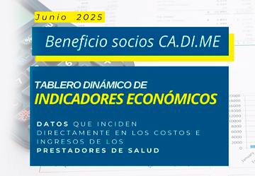 Tablero dinámico de indicadores económicos