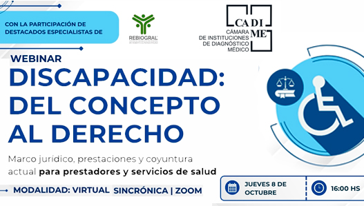 Webinar Discapacidad: del concepto al derecho
